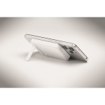Set de viaje con powerbank magnético 5.000mAh y cargador USB-C color blanco vista fotografía cuarta vista