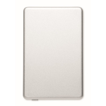 Powerbank magnético de aluminio reciclado con cable y anillo 5.000mAh color plateado mate novena vista
