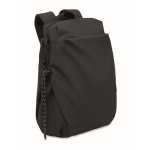 Mochila para portátil de nylon repelente al agua y compatible con 16” color negro