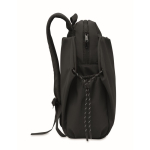 Mochila para portátil de nylon repelente al agua y compatible con 16” color negro octava vista
