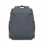 Mochila para portátil de nylon repelente al agua y compatible con 16” color negro mate septima vista