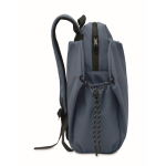 Mochila para portátil de nylon repelente al agua y compatible con 16” color negro mate octava vista