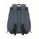 Mochila para portátil de nylon repelente al agua y compatible con 16” color negro mate novena vista