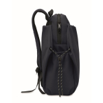 Mochila para portátil de nylon repelente al agua y compatible con 16” color azul marino octava vista