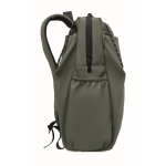 Mochila para portátil de nylon repelente al agua y compatible con 16” color verde oscuro