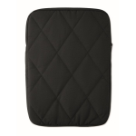 Funda para portátil de nylon acolchada con bolsillo frontal 15'' color negro