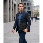 Funda para portátil de nylon acolchada con bolsillo frontal 15'' color negro tercera vista bodegón
