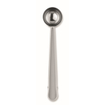 Cuchara medidora de acero inoxidable con clip de cierre 15ml color plateado octava vista