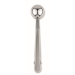 Cuchara medidora de acero inoxidable con clip de cierre 15ml color plateado novena vista