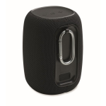 Altavoz inalámbrico recargable con cable USB-C con potencia de 8W color negro segunda vista