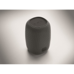 Altavoz inalámbrico recargable con cable USB-C con potencia de 8W color gris oscuro vista fotografía tercera vista