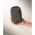 Altavoz inalámbrico recargable con cable USB-C con potencia de 8W color gris oscuro vista principal