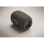 Altavoz inalámbrico recargable con cable USB-C con potencia de 8W color gris oscuro vista fotografía quinta vista