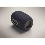 Altavoz inalámbrico recargable con cable USB-C con potencia de 8W color azul marino vista fotografía quinta vista