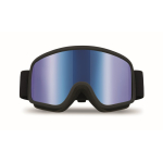 Gafas de esquí de lente espejada con protección UV400 y antirrayaduras color azul segunda vista