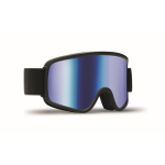 Gafas de esquí de lente espejada con protección UV400 y antirrayaduras color azul