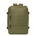 Mochila de cabina extensible de RPET 600D con múltiples bolsillos 20L color verde militar segunda vista