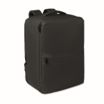 Mochila de viaje de RPET 600D con bolsa de vacío y bomba incluida 18L color negro