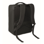 Mochila de viaje de RPET 600D con bolsa de vacío y bomba incluida 18L color negro segunda vista