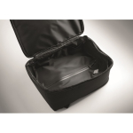 Mochila de viaje de RPET 600D con bolsa de vacío y bomba incluida 18L color negro vista fotografía octava vista