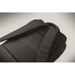 Mochila de RPET con revestimiento de PU para portátil de hasta 15'' color negro vista fotografía septima vista