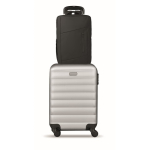 Mochila de RPET con revestimiento de PU para portátil de hasta 15'' color negro