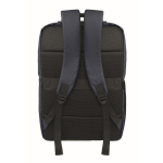 Mochila de RPET con revestimiento de PU para portátil de hasta 15'' color azul cuarta vista