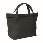 Bolsa de PU para bicicleta con fijación al portaequipajes 10L color negro octava vista