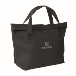 Bolsa de PU para bicicleta con fijación al portaequipajes 10L color negro vista principal