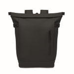 Mochila de PU con capacidad para PC de 15” y cintas para bicicleta 20L color negro tercera vista