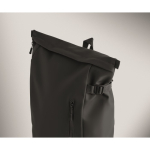 Mochila de PU con capacidad para PC de 15” y cintas para bicicleta 20L color negro vista fotografía septima vista