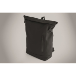 Mochila de PU con capacidad para PC de 15” y cintas para bicicleta 20L color negro vista fotografía