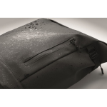 Mochila de PU con capacidad para PC de 15” y cintas para bicicleta 20L color negro vista fotografía