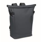 Mochila de PU con capacidad para PC de 15” y cintas para bicicleta 20L color azul