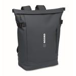 Mochila de PU con capacidad para PC de 15” y cintas para bicicleta 20L color azul vista principal