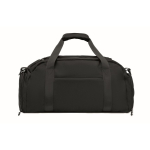 Bolsa de nylon deportiva con cinta para trolley y bandolera 20L color negro septima vista