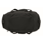 Bolsa de nylon deportiva con cinta para trolley y bandolera 20L color negro novena vista