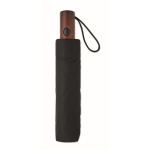 Paraguas plegable de poliéster resistente al viento y automático Ø94 color negro segunda vista
