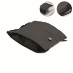 Bolsa de compresión al vacío de poliéster con válvula y doble cierre 10L color negro