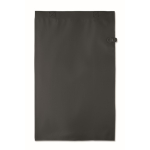 Bolsa de compresión al vacío de poliéster con válvula y doble cierre 10L color negro sexta vista