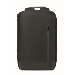 Mochila para portátil con detalles en PU y cinta para trolley 15'' color negro octava vista