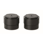 Cafetera portátil para café molido y cápsulas compatibles 1.800mAh color negro quinta vista