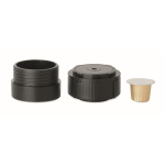 Cafetera portátil para café molido y cápsulas compatibles 1.800mAh color negro septima vista