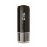 Cafetera portátil para café molido y cápsulas compatibles 1.800mAh color negro vista de impresión