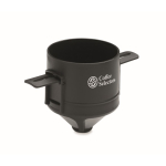 Filtro de café reutilizable de acero inoxidable con estuche color negro vista principal