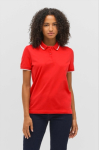 Polo de algodón unisex con raya de contraste 200g/m² SOL'S PALERMO color rojo segunda vista