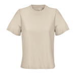 Camiseta de algodón orgánico de mujer con corte moderno 150g/m² SOL'S LEGEND color nude