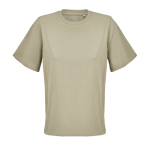 Camiseta de algodón orgánico de mujer con corte moderno 150g/m² SOL'S LEGEND color caqui novena vista