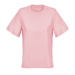 Camiseta de algodón orgánico de mujer con corte moderno 150g/m² SOL'S LEGEND color rosa claro
