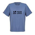 Camiseta de algodón orgánico de mujer con corte moderno 150g/m² SOL'S LEGEND color azul vaquero vista de impresión